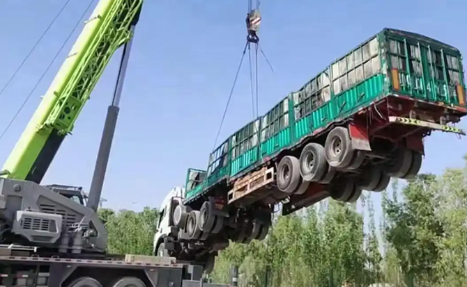 江宁区道路脱困救援案例